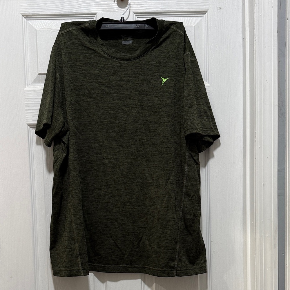 Old Navy Men's Dark Green Short Sleeve Tee
